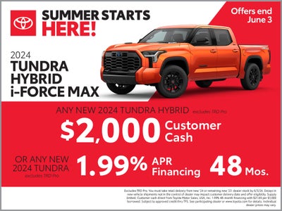 2024 Toyota Tundra Hybrid i-Force Max