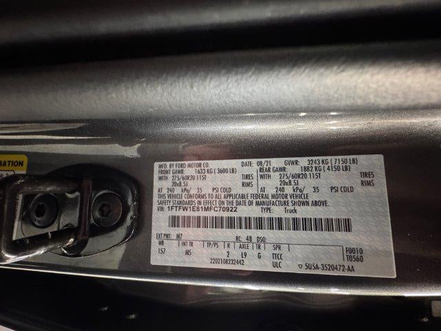 2021 Ford F-150 XLT
