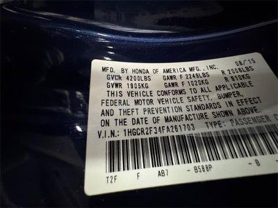 2015 Honda Accord LX