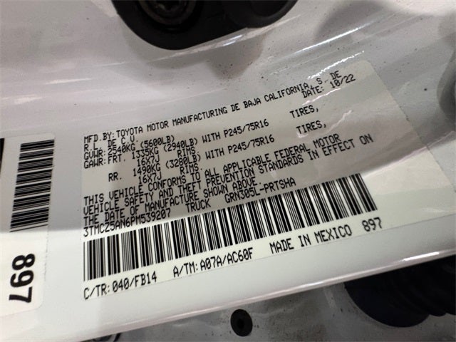 2023 Toyota Tacoma SR V6