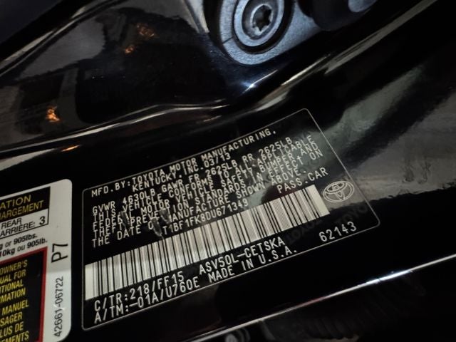 2013 Toyota Camry SE