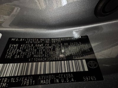 2025 Toyota Camry SE