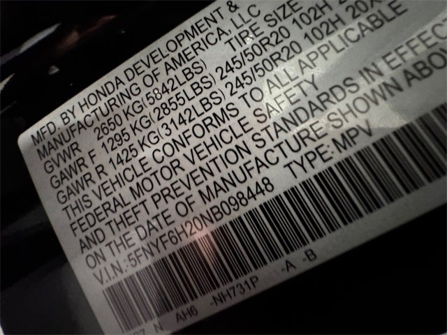 2022 Honda Pilot Special Edition