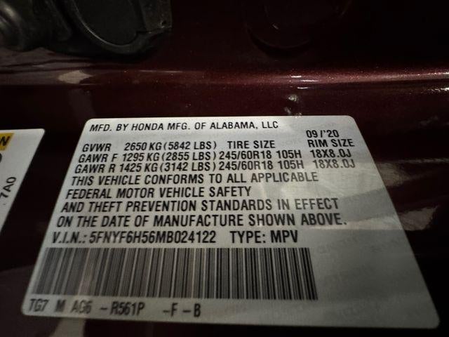 2021 Honda Pilot EX-L