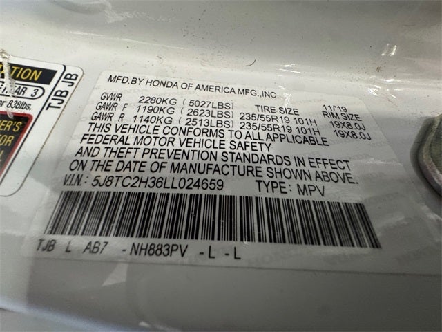 2020 Acura RDX Base SH-AWD