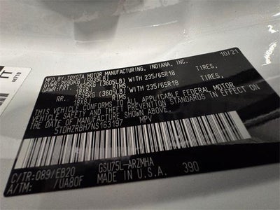 2022 Toyota Highlander XLE