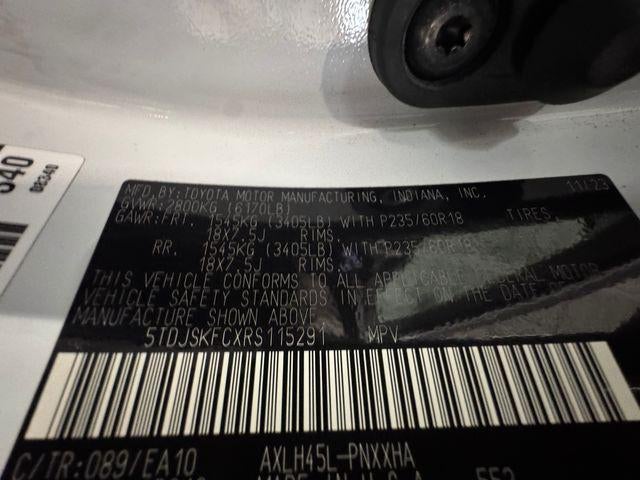 2024 Toyota Sienna XLE 7 Passenger