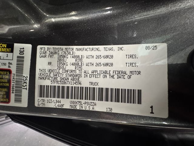 2026 Toyota Tundra Hybrid 1794 Edition