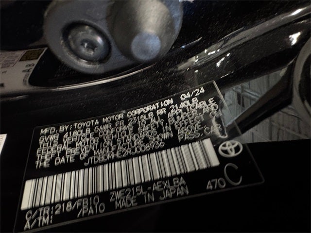 2024 Toyota Corolla Hybrid LE