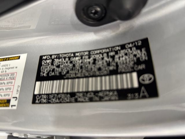 2012 Toyota Corolla LE