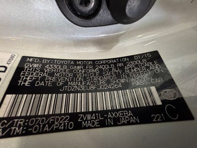 2015 Toyota Prius v Three