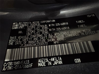 2019 Lexus NX 300 Base