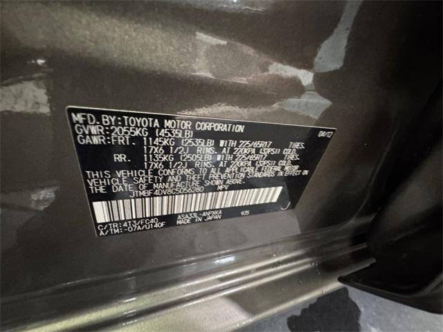 2012 Toyota RAV4 Base