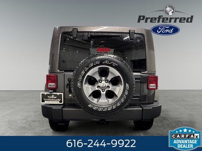 2017 Jeep Wrangler Unlimited Sahara 3.6 Liter V6 4D Automatic 4WD