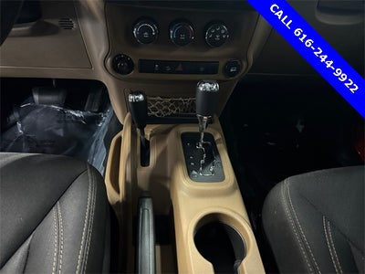 2013 Jeep Wrangler Unlimited Sahara 3.6 Liter V6 4D 4WD Automatic