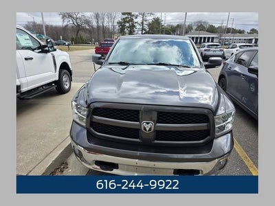 2016 RAM 1500 Outdoorsman 5.7 Liter V8 Hemi Crew Cab 4WD