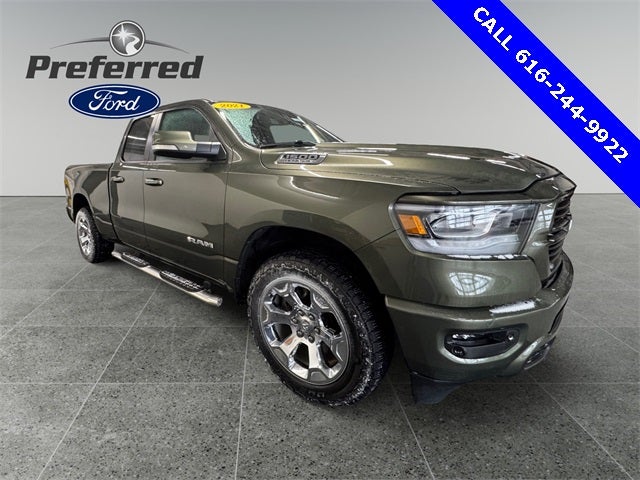 2021 RAM 1500 Big Horn/Lone Star 5.7 Liter V8 Hemi Quad Cab 4WD