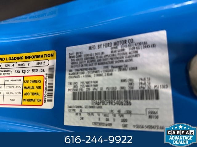 2024 Ford Mustang GT Premium 5.0 Liter V8 2D Coupe Automatic