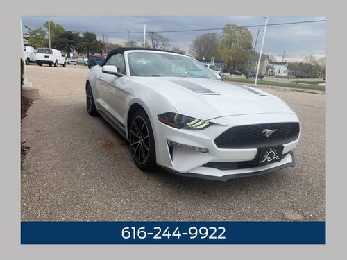 2021 Ford Mustang EcoBoost Premium 2.3 Liter EcoBoost Turboharged 2D Convertible