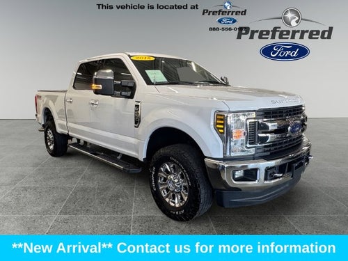 2018 Ford F-250SD XLT 6.2 Liter V8 Crew Cab 4WD