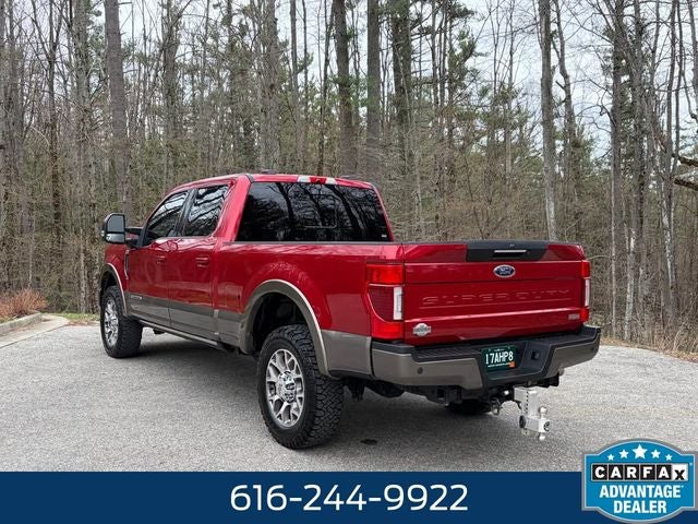 2020 Ford F-350SD King Ranch 6.7 Liter V8 Pwer Stroke Turbodiesel Crew Cab 4WD