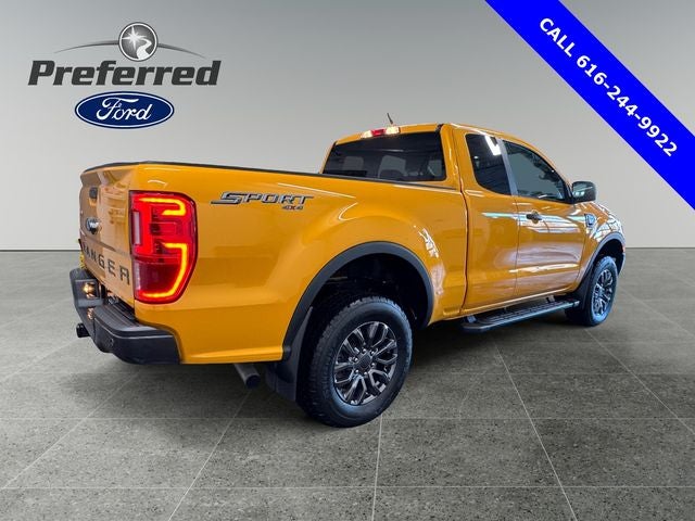 2021 Ford Ranger XLT 2.3 Liter EcoBoost Turbocharged Super Cab 4WD