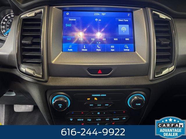 2022 Ford Ranger XLT 2.3 Liter EcoBoost Turbocharged Crew Cab 4WD