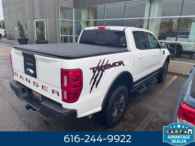 2021 Ford Ranger Lariat 2.3 Liter EcoBoost Turbocharged Crew Cab 4WD