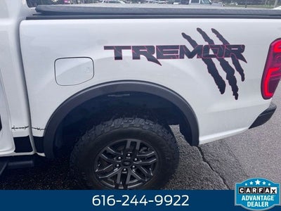 2021 Ford Ranger Lariat 2.3 Liter EcoBoost Turbocharged Crew Cab 4WD