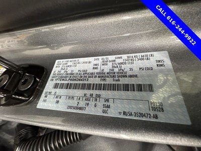 2025 Ford F-150 STX 2.7 Liter V6 EcoBoost SuperCrew 4WD