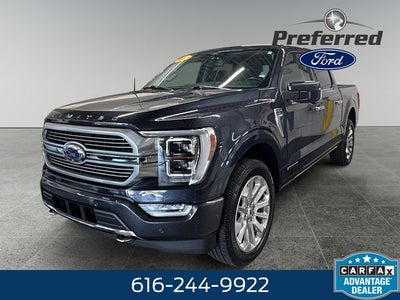 2022 Ford F-150 Limited 3.5 Liter v6 PowerBoost SuperCrew 4WD
