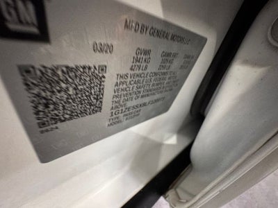 2020 Chevrolet Malibu Premier 2.0 Liter Turbocharged