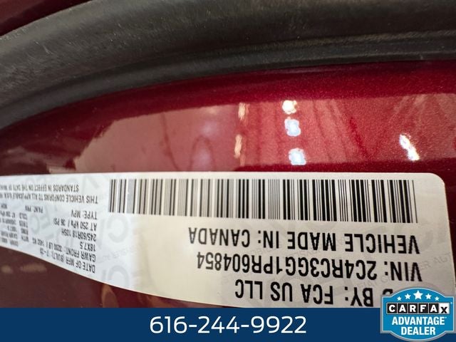 2023 Chrysler Pacifica Limited 3.6 Liter V6 7 Passenger 3rd Row Seating AWD