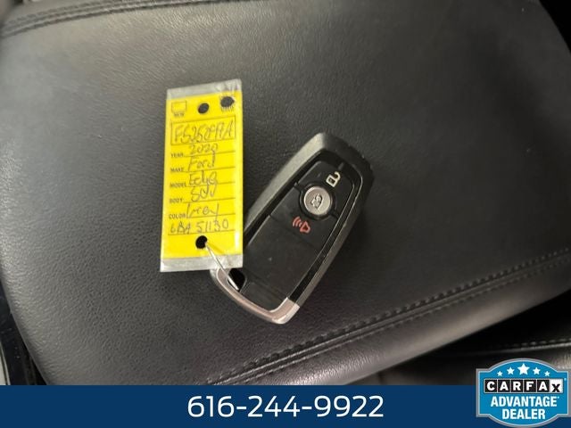 2020 Ford Edge SEL 2.0 Liter EcoBoost Turbocharged AWD Leather Seatin