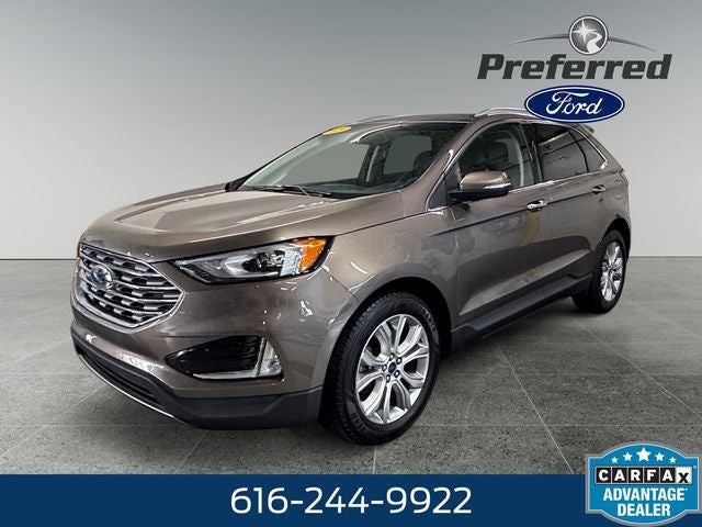 2019 Ford Edge Titanium 2.0 Liter EcoBoost Turbocharged AWD