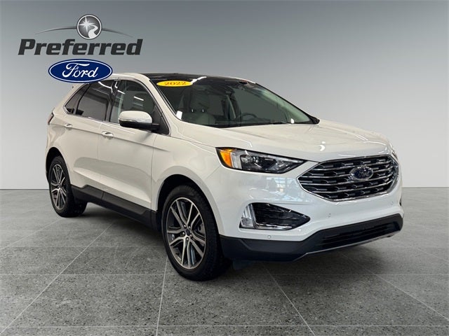2022 Ford Edge Titanium 2.0 Liter EcoBoost Turbocharged AWD