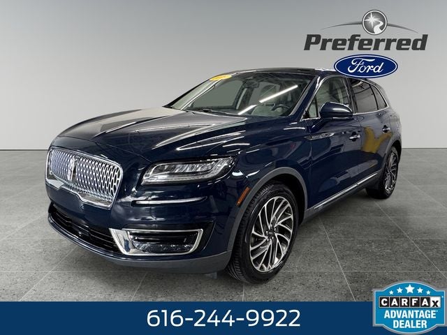2019 Lincoln Nautilus Reserve 2.0 Liter Turbocharged AWD