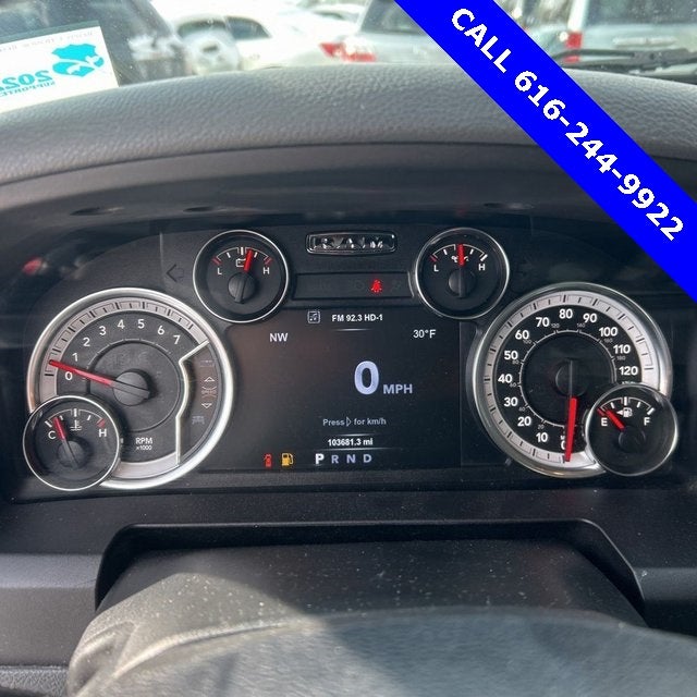 2018 RAM 1500 Big Horn 5.7 Liter V8 Hemi Crew Cab 4WD