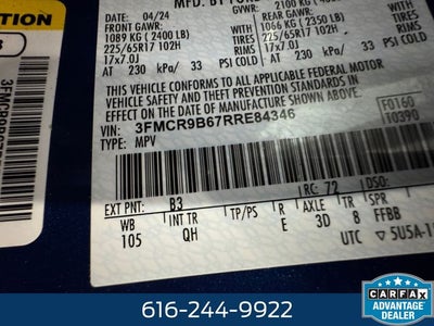 2024 Ford Bronco Sport Big Bend 1.5 Liter EcoBoost 4WD