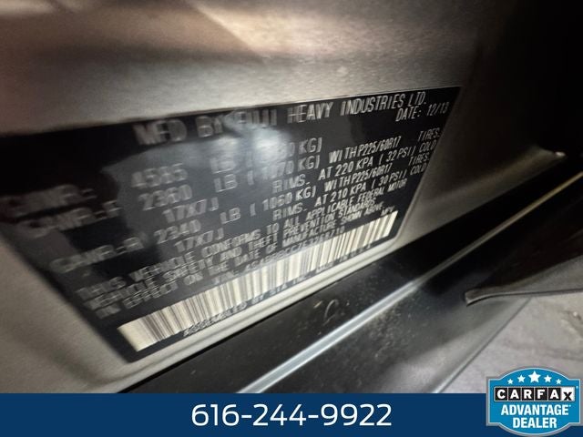 2014 Subaru Outback 2.5i Premium Automatic AWD