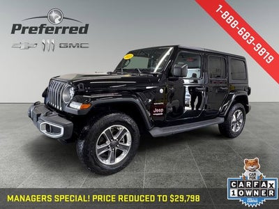 2021 Jeep Wrangler Unlimited Sahara 4x4