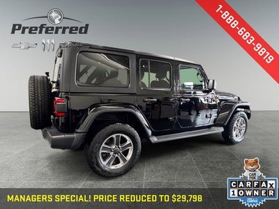 2021 Jeep Wrangler Unlimited Sahara 4x4