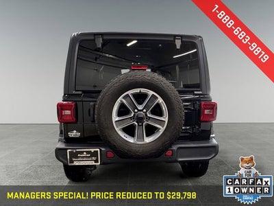 2021 Jeep Wrangler Unlimited Sahara 4x4