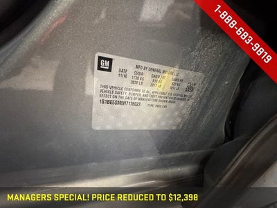 2017 Chevrolet Cruze LT