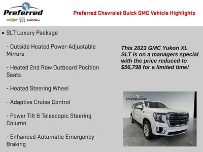 2023 GMC Yukon XL SLT
