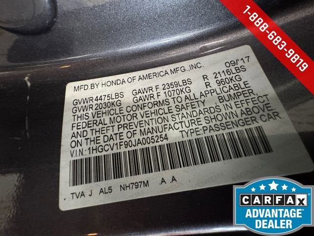 2018 Honda Accord Touring