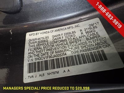 2018 Honda Accord Touring