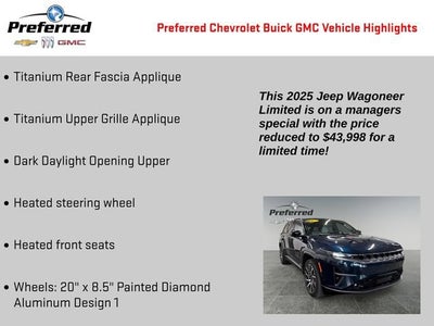 2025 Jeep Wagoneer S Limited