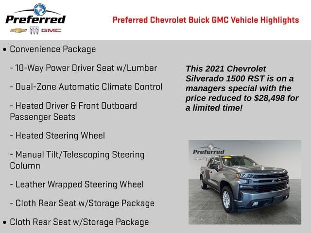 2021 Chevrolet Silverado 1500 RST