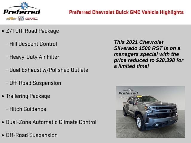 2021 Chevrolet Silverado 1500 RST
